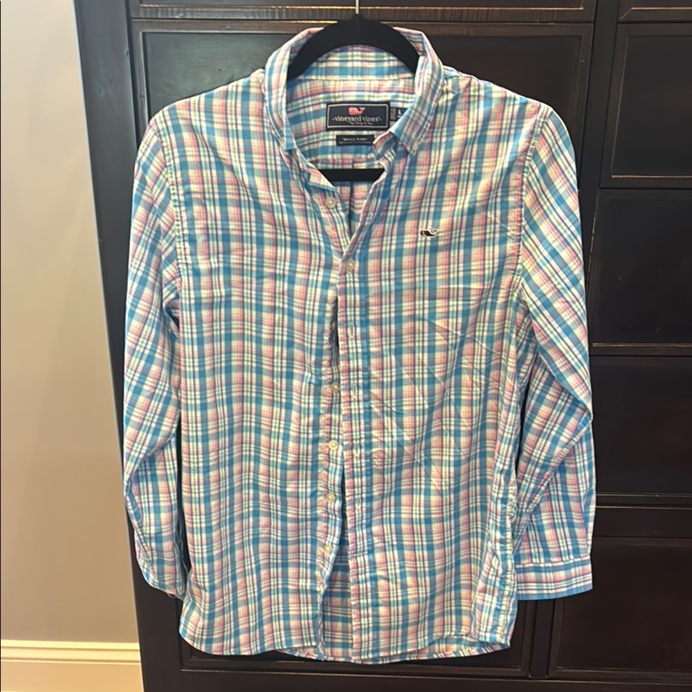 Men's Multicolor Plaid Shirt